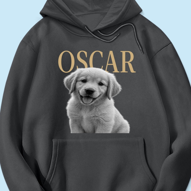 Custom Pet Photo And Name - Personalized Shirt - Vintage Shirt for Pet Lovers
