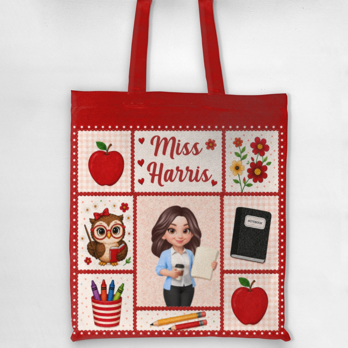 Amazing Teacher - Personalized Tote Bag - Back To School Gift For Teachers, Besties