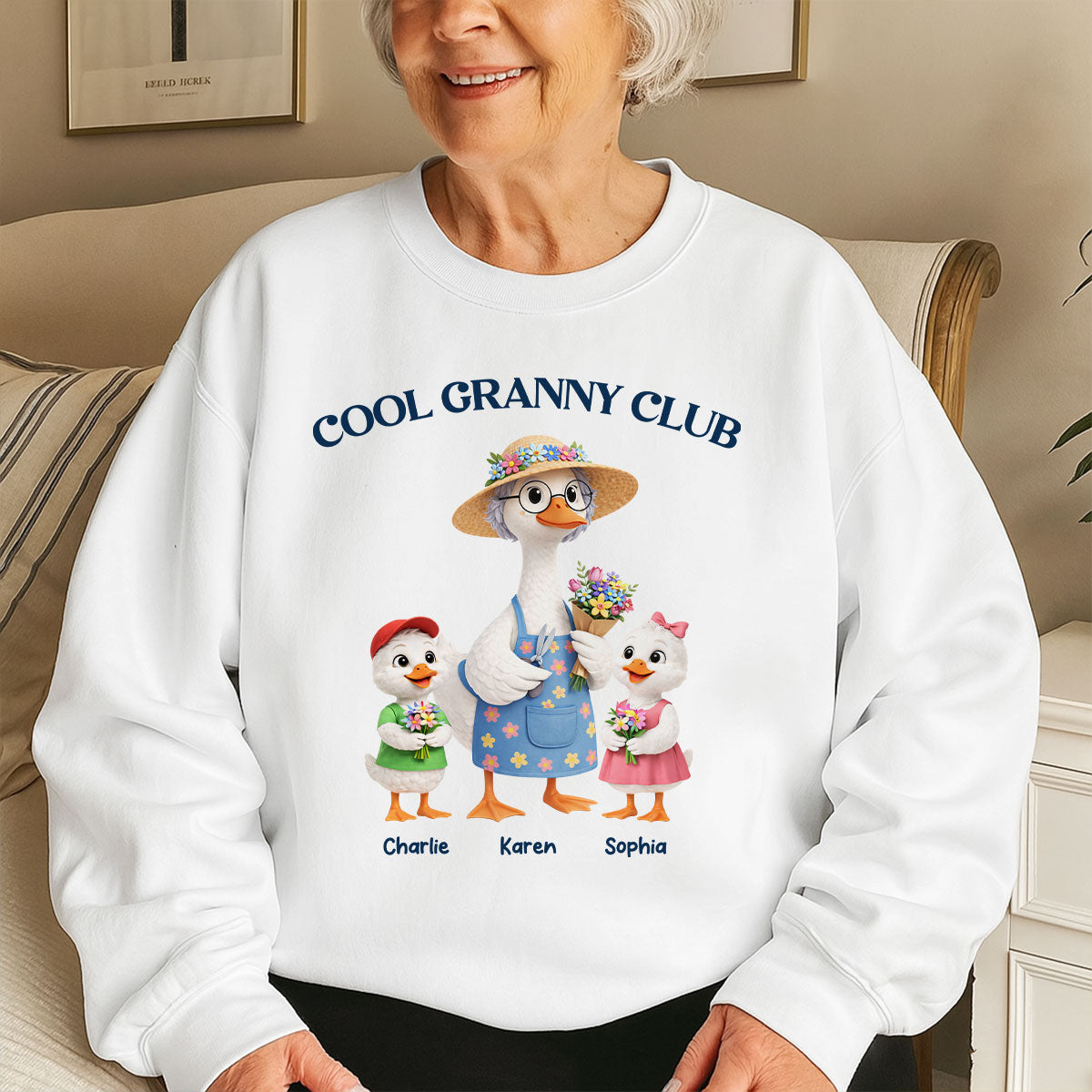 Cool Granny Club - Personalized Shirt - Heartfelt Gift For Grandma