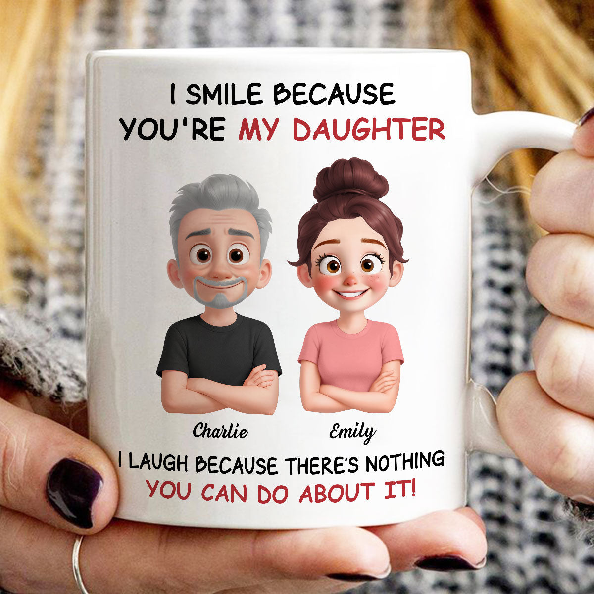 My Sister Brother Funny - Personalized Mug - Funny Gift For Sibling Brother Sister