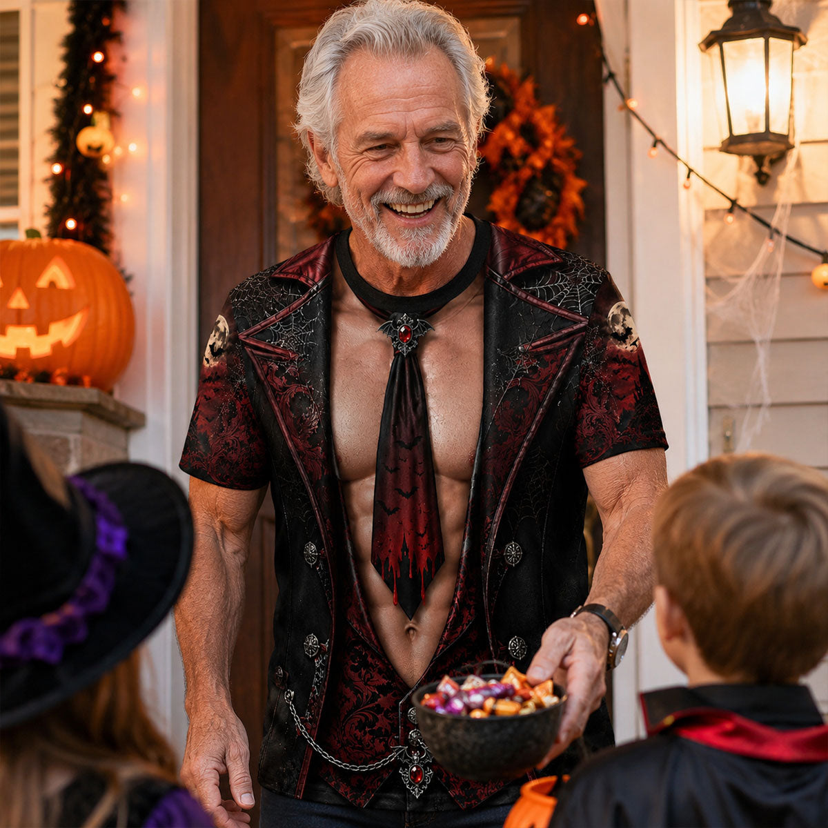 Pumpkin King - Shirt - Halloween Gift For Husband, Dad, Grandpa