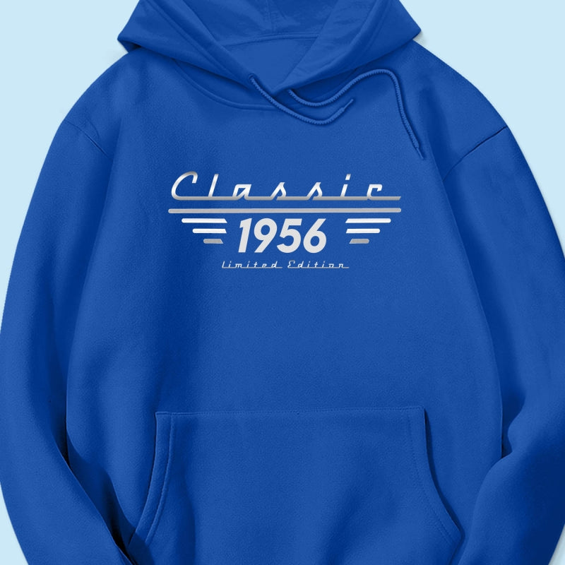 Vintage Classic Man Custom Year - Personalized Shirt - Father's Day Gift, Birthday Gift For Grandpa, Dad, Husband