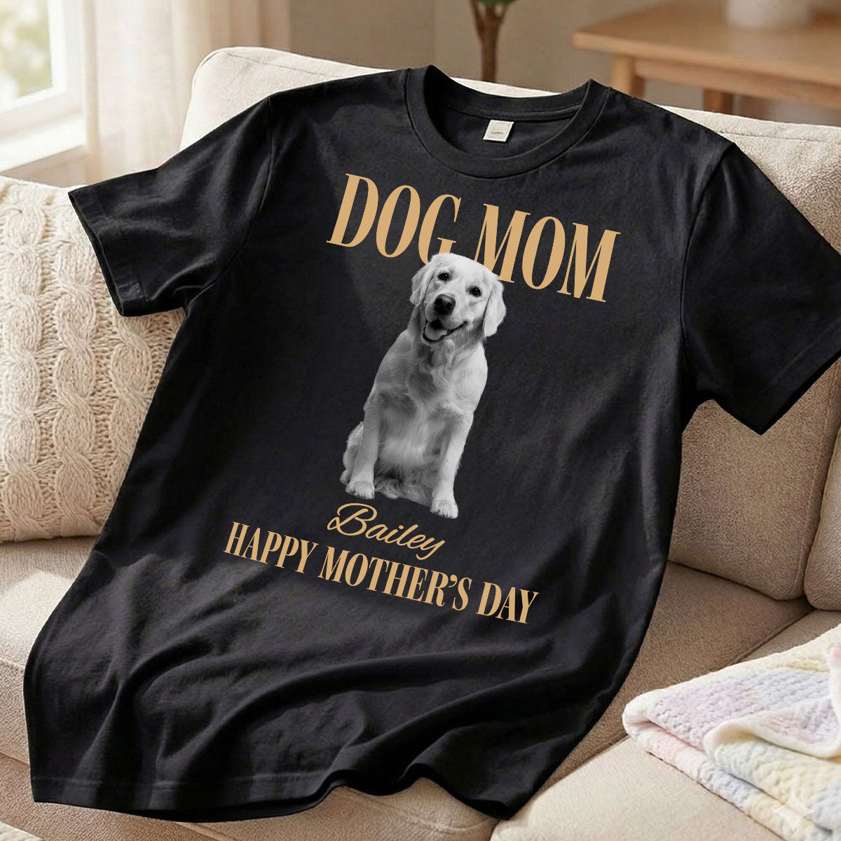 Trending Vintage Dog Mom - Personalized Shirt - Mother's Day Gift For Dog Mom