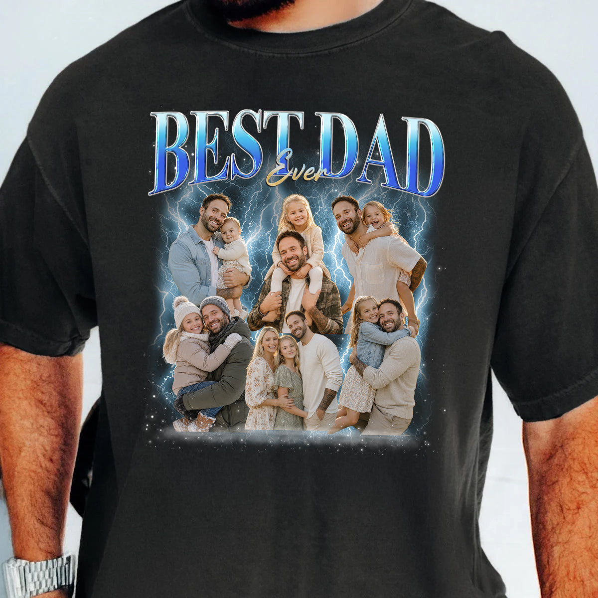 Custom Dad Photo 2026 Father's Day - Personalized Shirt - Gift for Dad, Husband