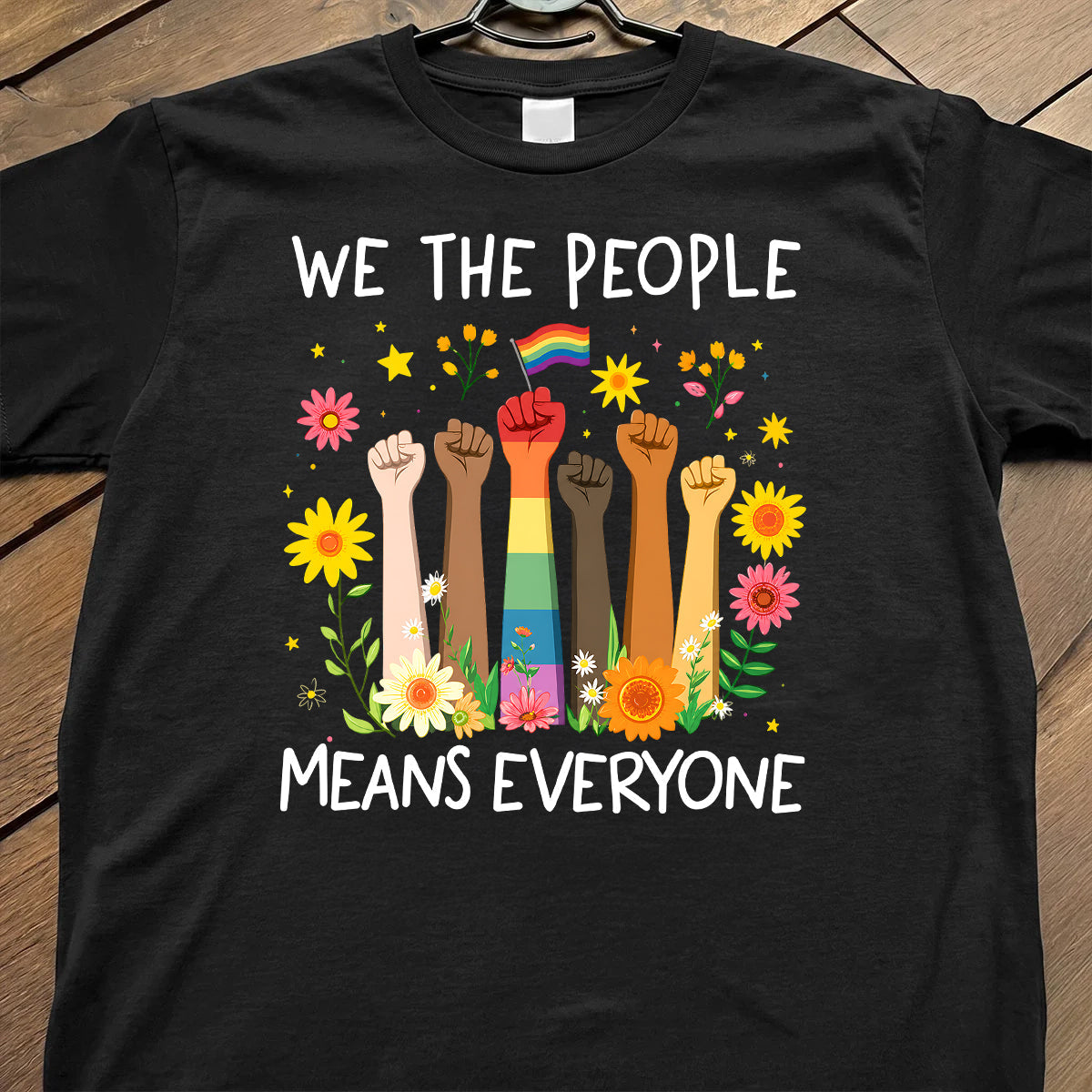 We The People Means Everyone LGBTQ Pride Shirt - Gift For Couple, Happy Pride Month