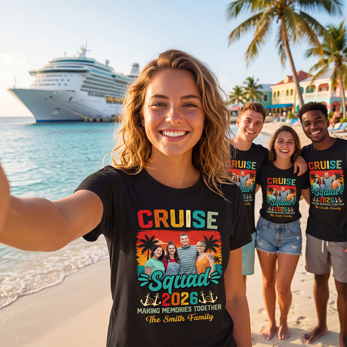 Cruise Shirts 2026 Matching Vacation Shirts - Personalized Shirt - Summer Trip Group Outfit