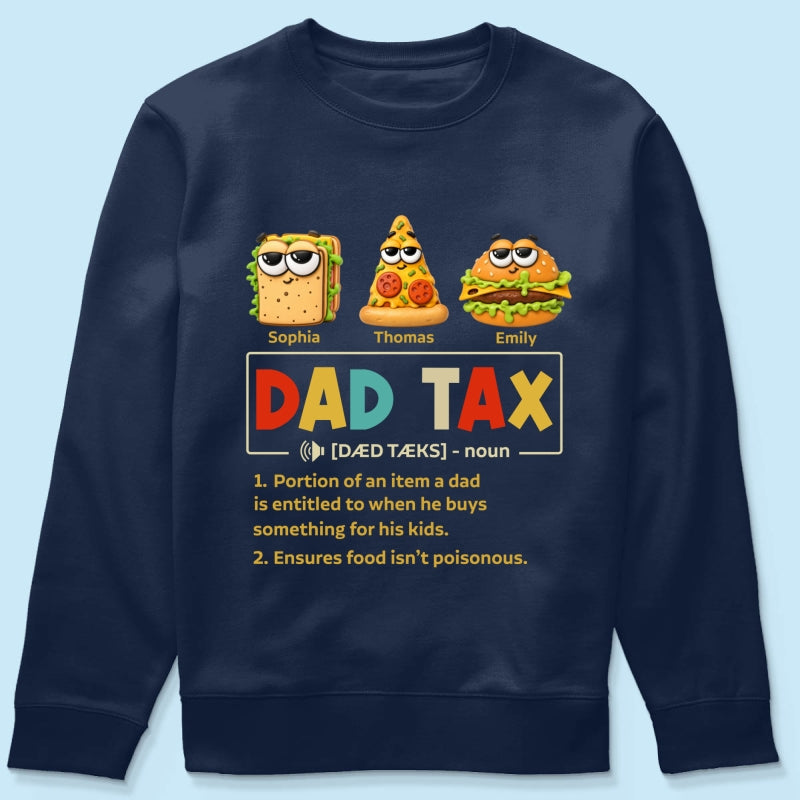 Taste Test Approved By Dad - Personalized Shirt - Heartfelt Gift For Dad, Husband