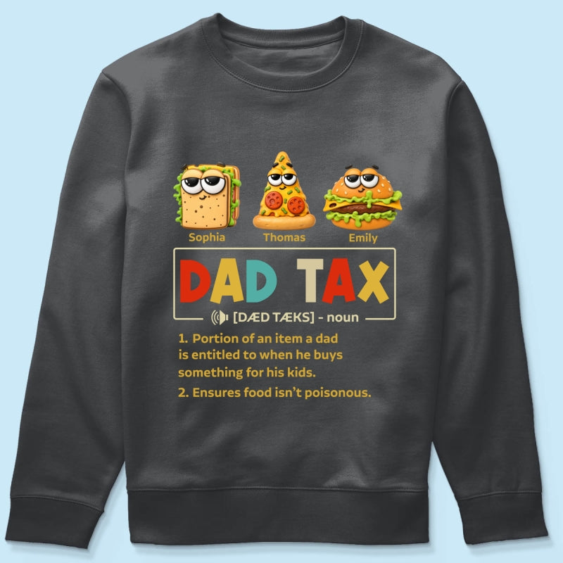 Taste Test Approved By Dad - Personalized Shirt - Heartfelt Gift For Dad, Husband