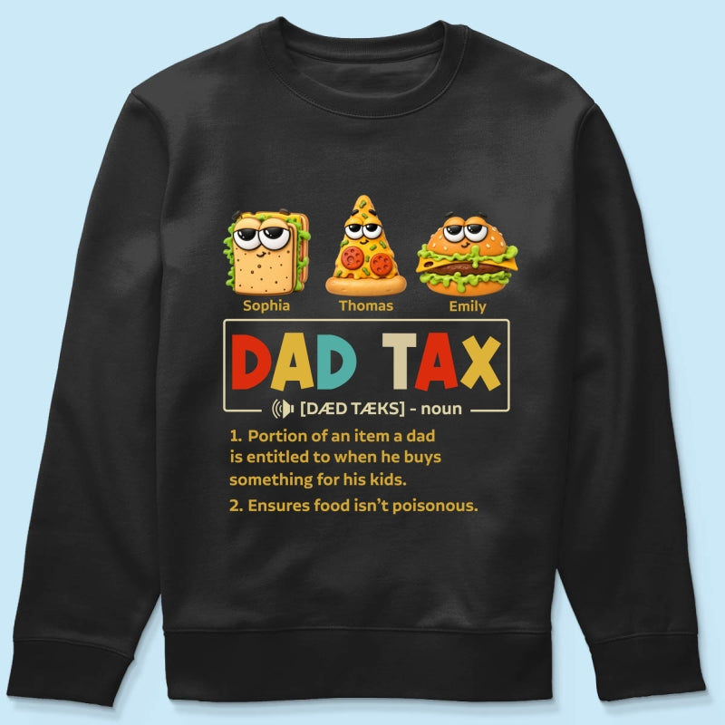 Taste Test Approved By Dad - Personalized Shirt - Heartfelt Gift For Dad, Husband