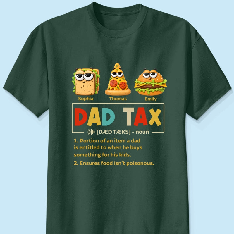 Taste Test Approved By Dad - Personalized Shirt - Heartfelt Gift For Dad, Husband