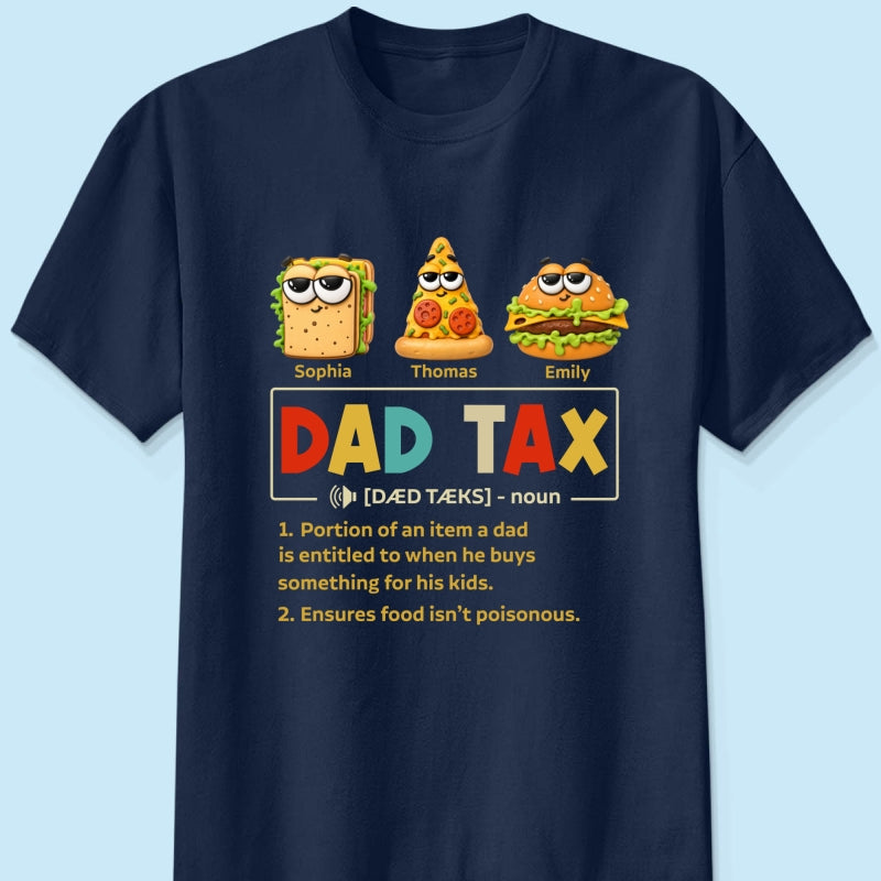 Taste Test Approved By Dad - Personalized Shirt - Heartfelt Gift For Dad, Husband