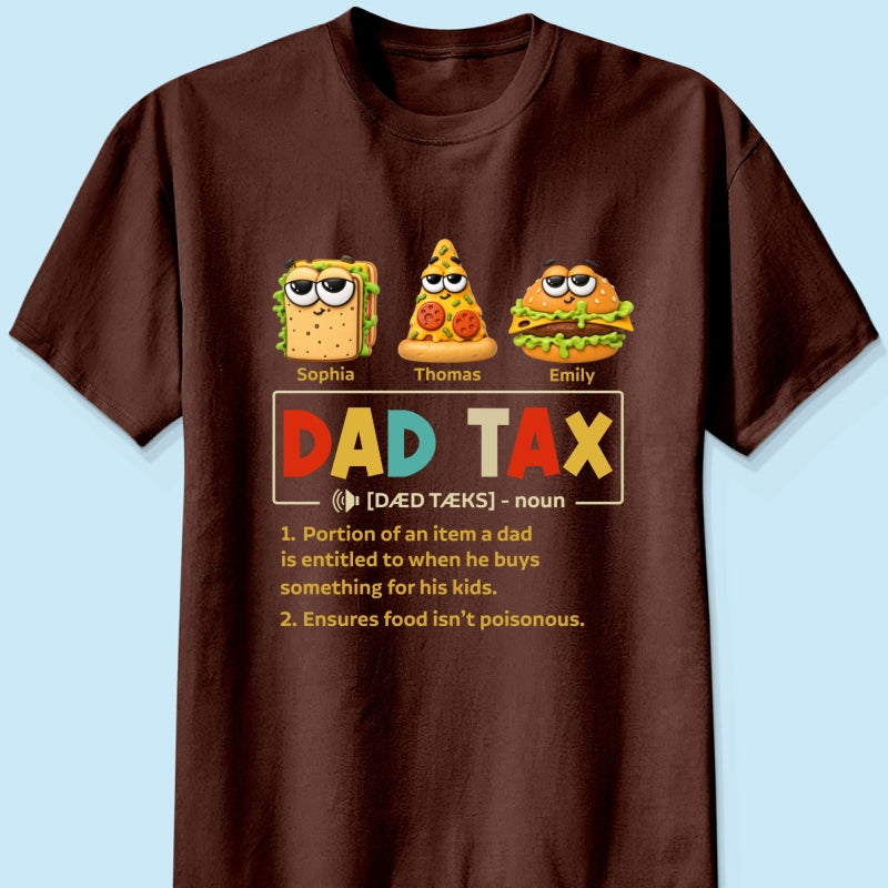 Taste Test Approved By Dad - Personalized Shirt - Heartfelt Gift For Dad, Husband