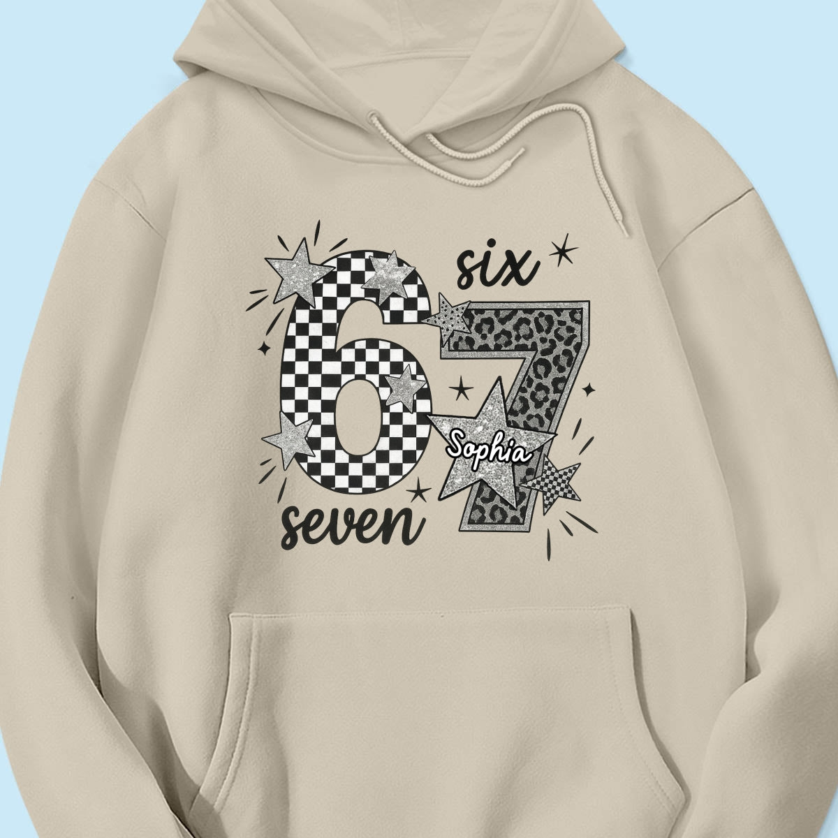 Viral Six Seven 67 Gen Z Funny Teen Slang - Personalized Shirt - Christmas Gift for Daughter, Son, Grandkids