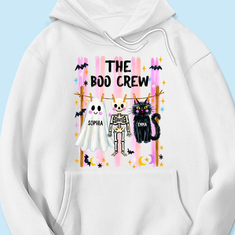 Our Boo Crew Family Halloween - Personalized Shirt - Family Matching Shirts