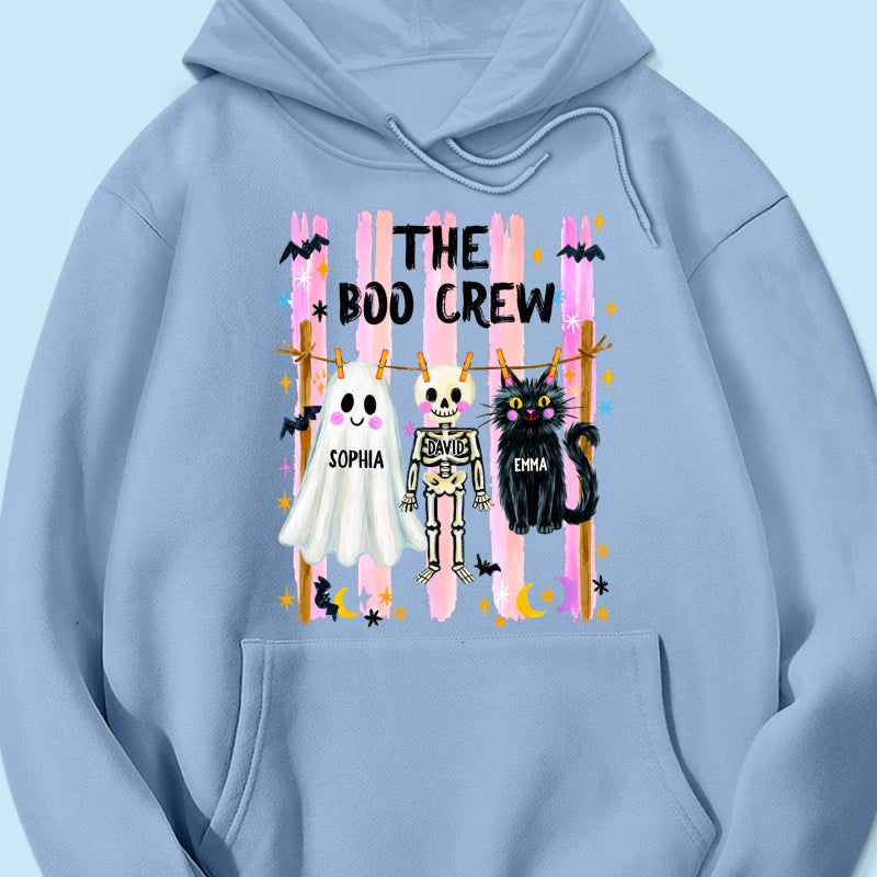 Our Boo Crew Family Halloween - Personalized Shirt - Family Matching Shirts