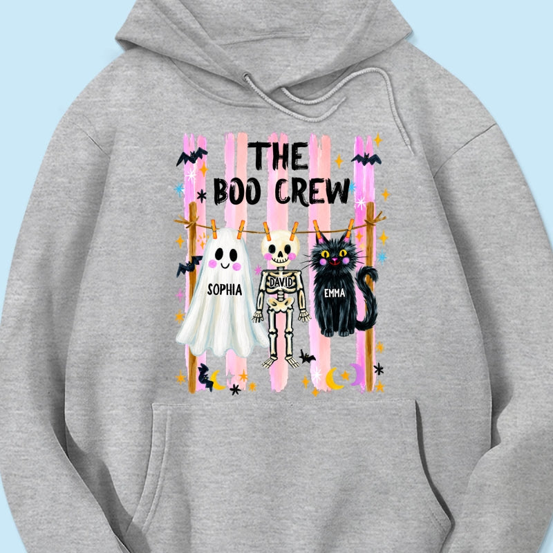Our Boo Crew Family Halloween - Personalized Shirt - Family Matching Shirts