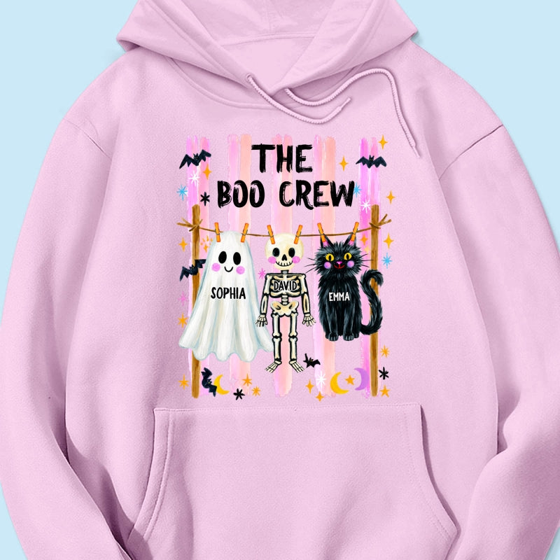 Our Boo Crew Family Halloween - Personalized Shirt - Family Matching Shirts