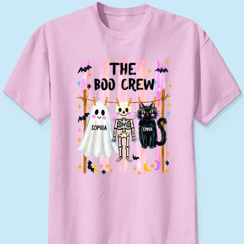 Our Boo Crew Family Halloween - Personalized Shirt - Family Matching Shirts