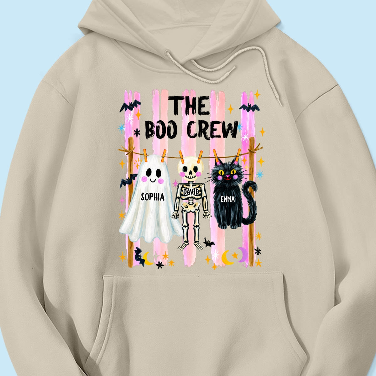 Our Boo Crew Family Halloween - Personalized Shirt - Family Matching Shirts