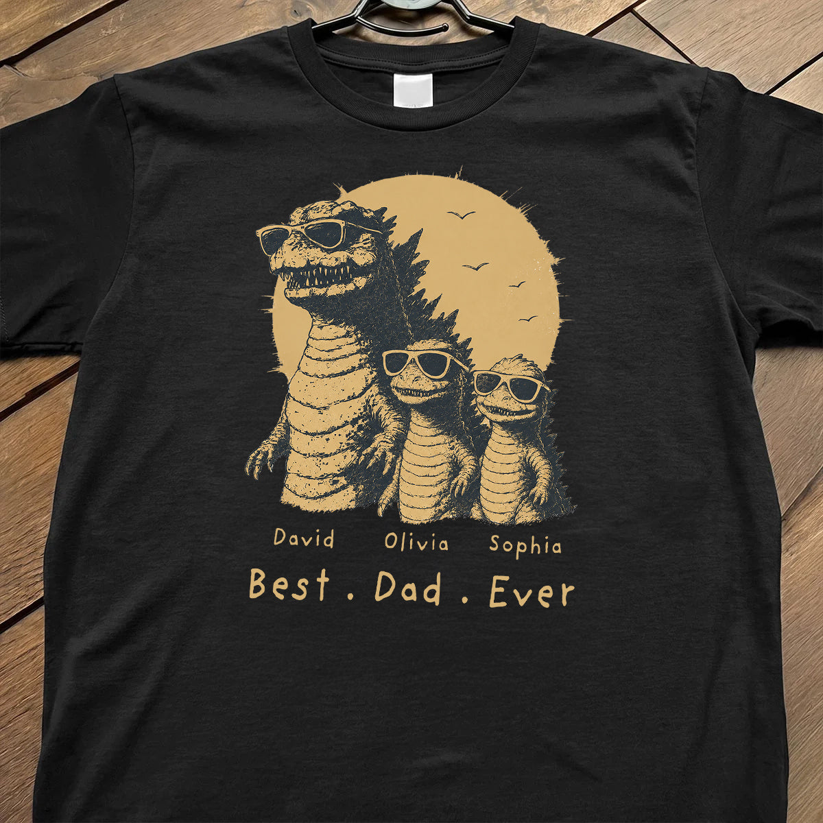 Best Dad Ever - Personalized Shirt - Funny Father's Day Gift for Dad, Papa, Husband