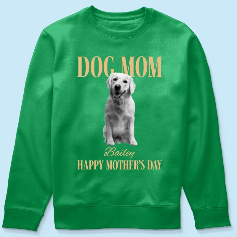 Trending Vintage Dog Mom - Personalized Shirt - Mother's Day Gift For Dog Mom