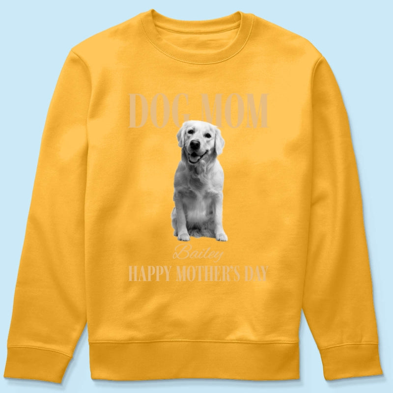 Trending Vintage Dog Mom - Personalized Shirt - Mother's Day Gift For Dog Mom