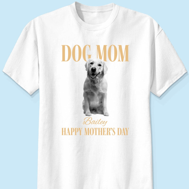 Trending Vintage Dog Mom - Personalized Shirt - Mother's Day Gift For Dog Mom