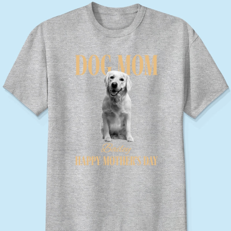 Trending Vintage Dog Mom - Personalized Shirt - Mother's Day Gift For Dog Mom