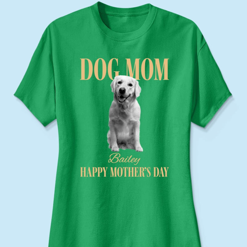Trending Vintage Dog Mom - Personalized Shirt - Mother's Day Gift For Dog Mom