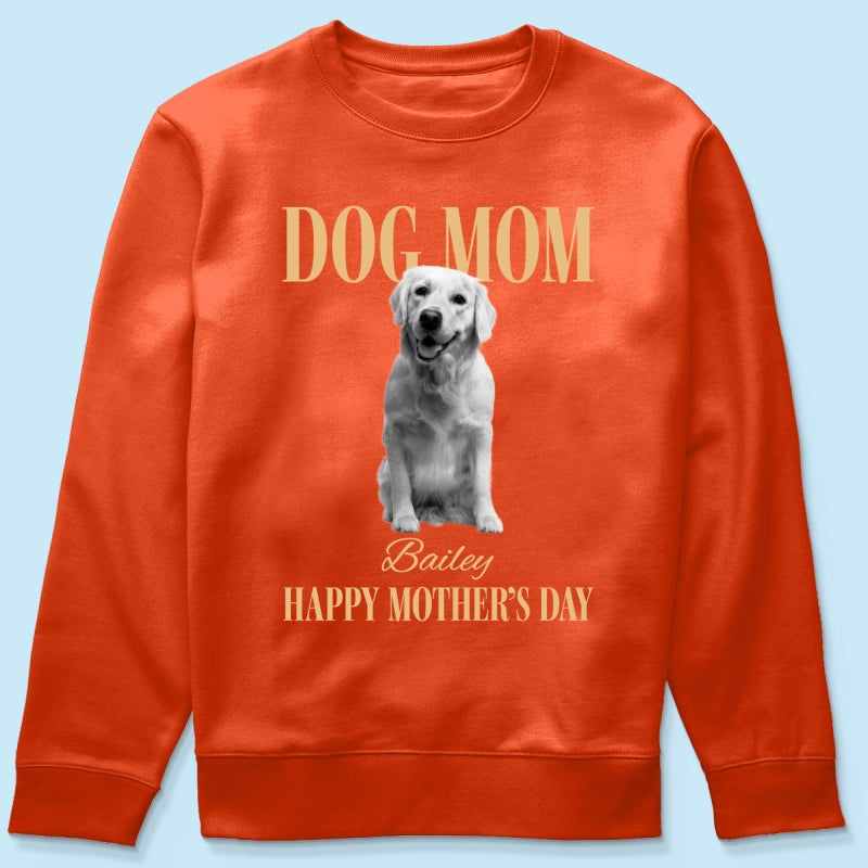 Trending Vintage Dog Mom - Personalized Shirt - Mother's Day Gift For Dog Mom