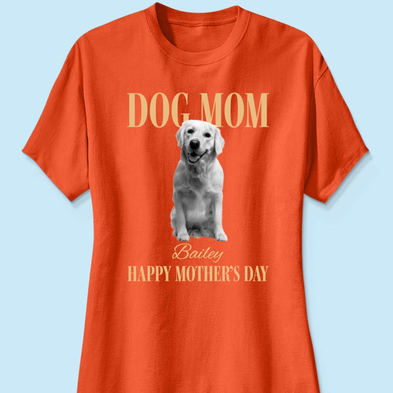 Trending Vintage Dog Mom - Personalized Shirt - Mother's Day Gift For Dog Mom