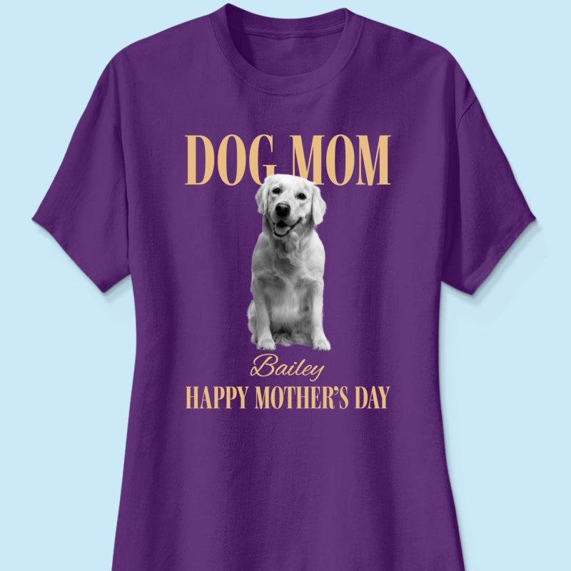 Trending Vintage Dog Mom - Personalized Shirt - Mother's Day Gift For Dog Mom