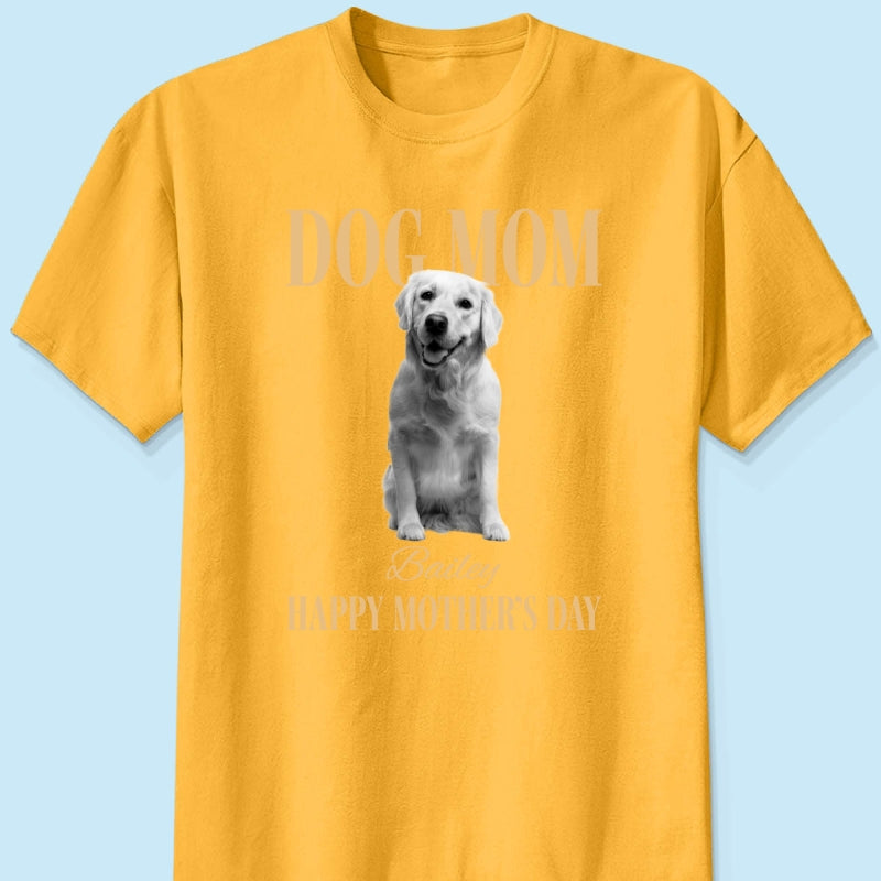 Trending Vintage Dog Mom - Personalized Shirt - Mother's Day Gift For Dog Mom