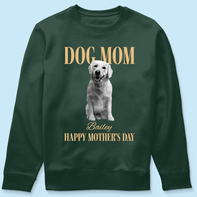 Trending Vintage Dog Mom - Personalized Shirt - Mother's Day Gift For Dog Mom