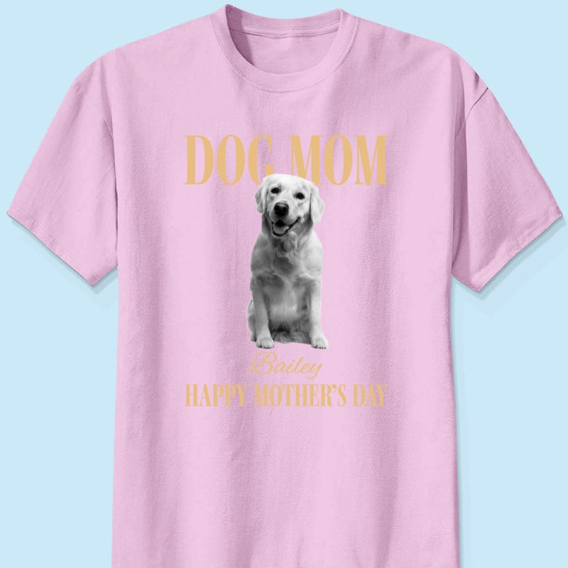 Trending Vintage Dog Mom - Personalized Shirt - Mother's Day Gift For Dog Mom