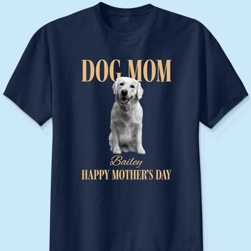Trending Vintage Dog Mom - Personalized Shirt - Mother's Day Gift For Dog Mom
