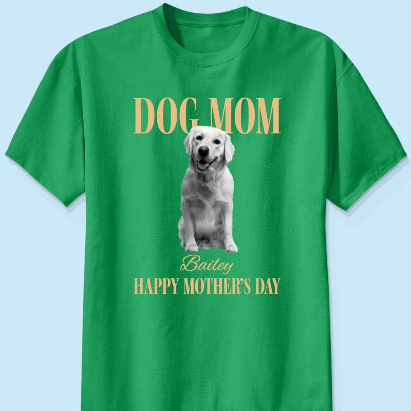 Trending Vintage Dog Mom - Personalized Shirt - Mother's Day Gift For Dog Mom