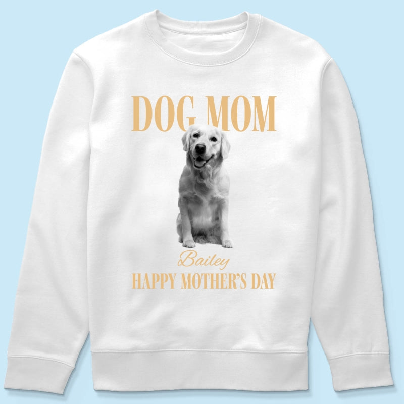 Trending Vintage Dog Mom - Personalized Shirt - Mother's Day Gift For Dog Mom