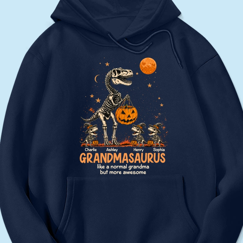 Spooky Grandmasaurus - Personalized Shirt - Halloween Gift for Grandma, Mom