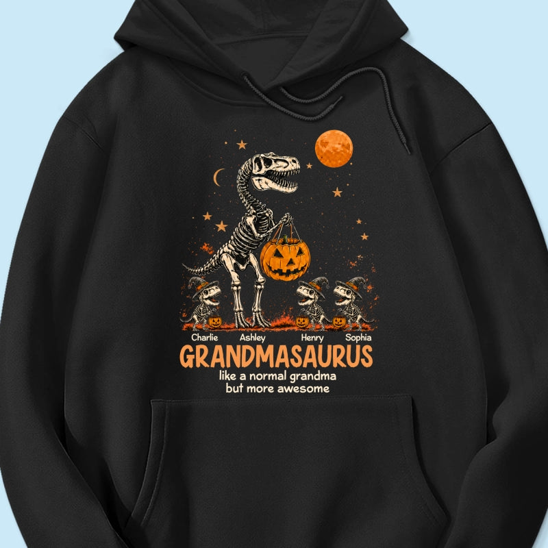 Spooky Grandmasaurus - Personalized Shirt - Halloween Gift for Grandma, Mom